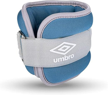 Umbro Pesos para piernas y brazos, 2 unidades de 1000 g, ajustables con cierre de velcro, ajuste cómodo